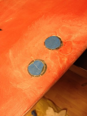 Sanded hot coat