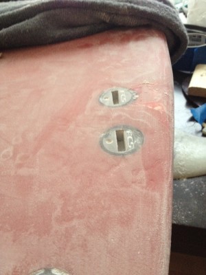 Slowly sanding with a finer grit